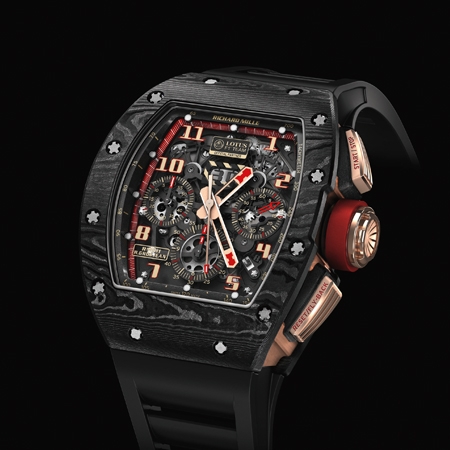 リシャールミル RM 011 自動巻 Automatic FLYBACK CHRONOGRAPH LOTUS F1 TEAM-ROMAIN GROSJEAN（2014）